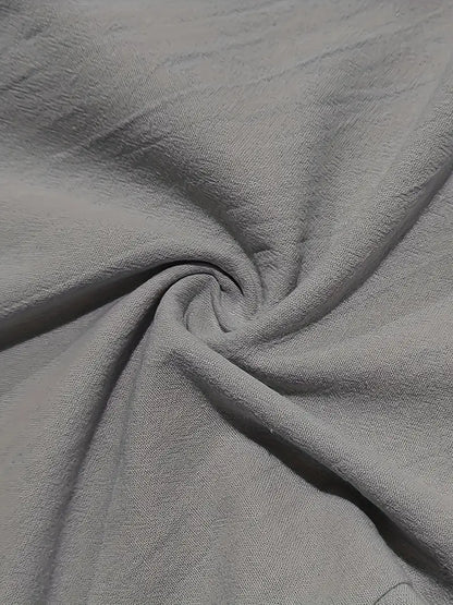 Pantalones Lino Hombre Anchos Cordón Ajustable