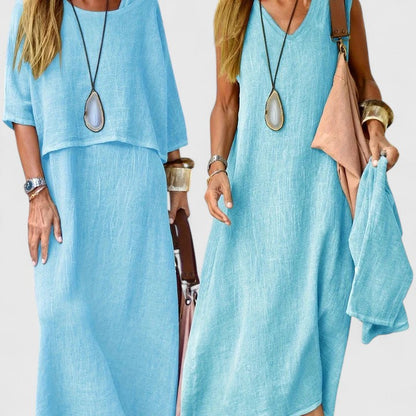 Conjunto Mujer Dos Piezas Elegante Ajuste Moderno