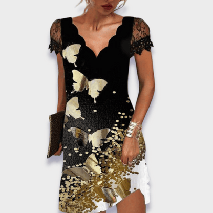 Vestido Mujer Control Abdomen Ajuste Ceñido Eventos