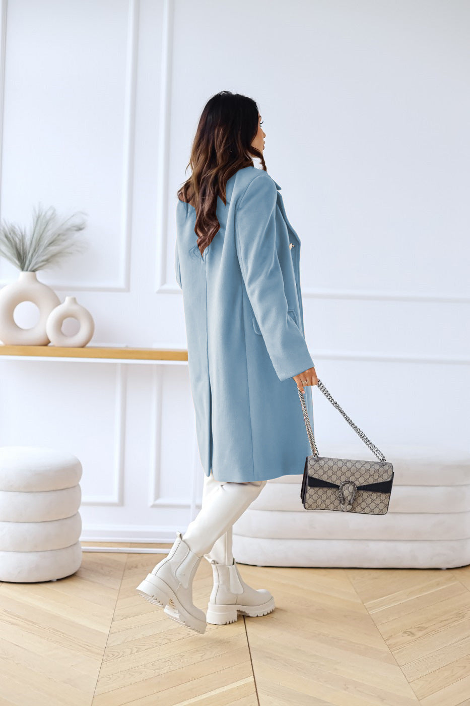 Abrigo Mujer de Invierno Ajuste Clasico