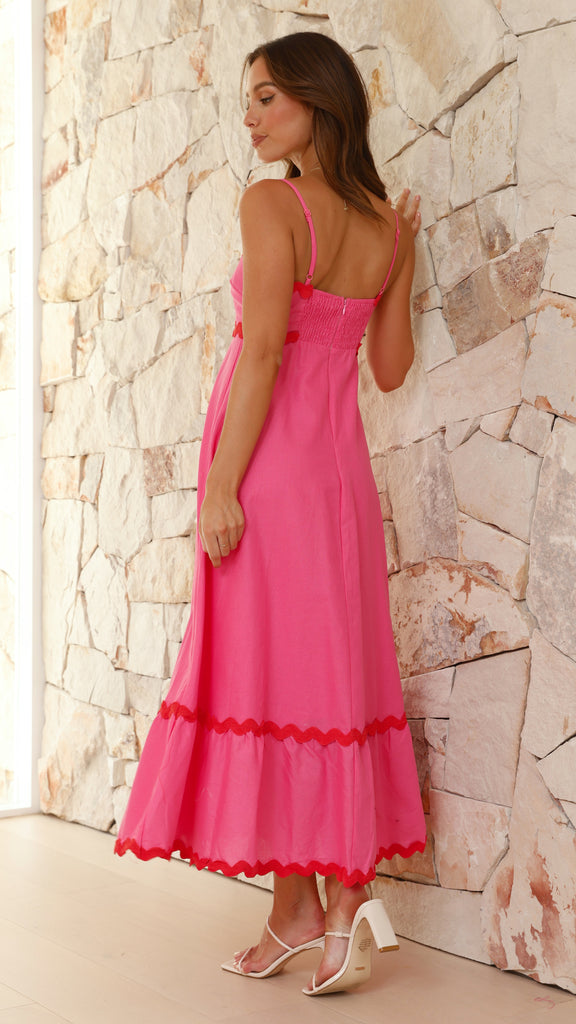 Vestido largo mujer tirantes finos