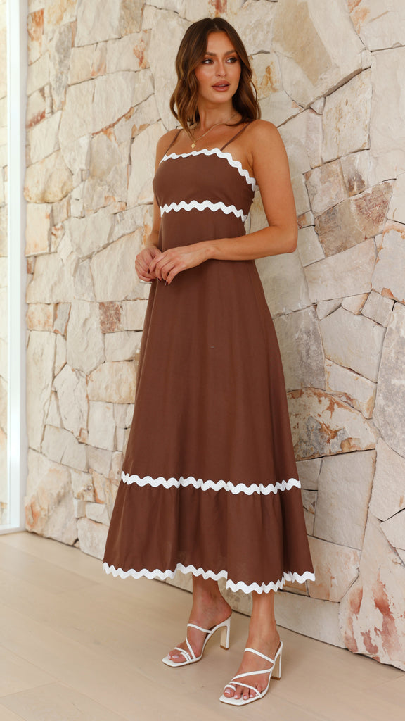 Vestido largo mujer tirantes finos