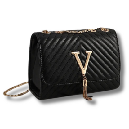 Bolso de mano Mujer con borla decorativa y diseño moderno