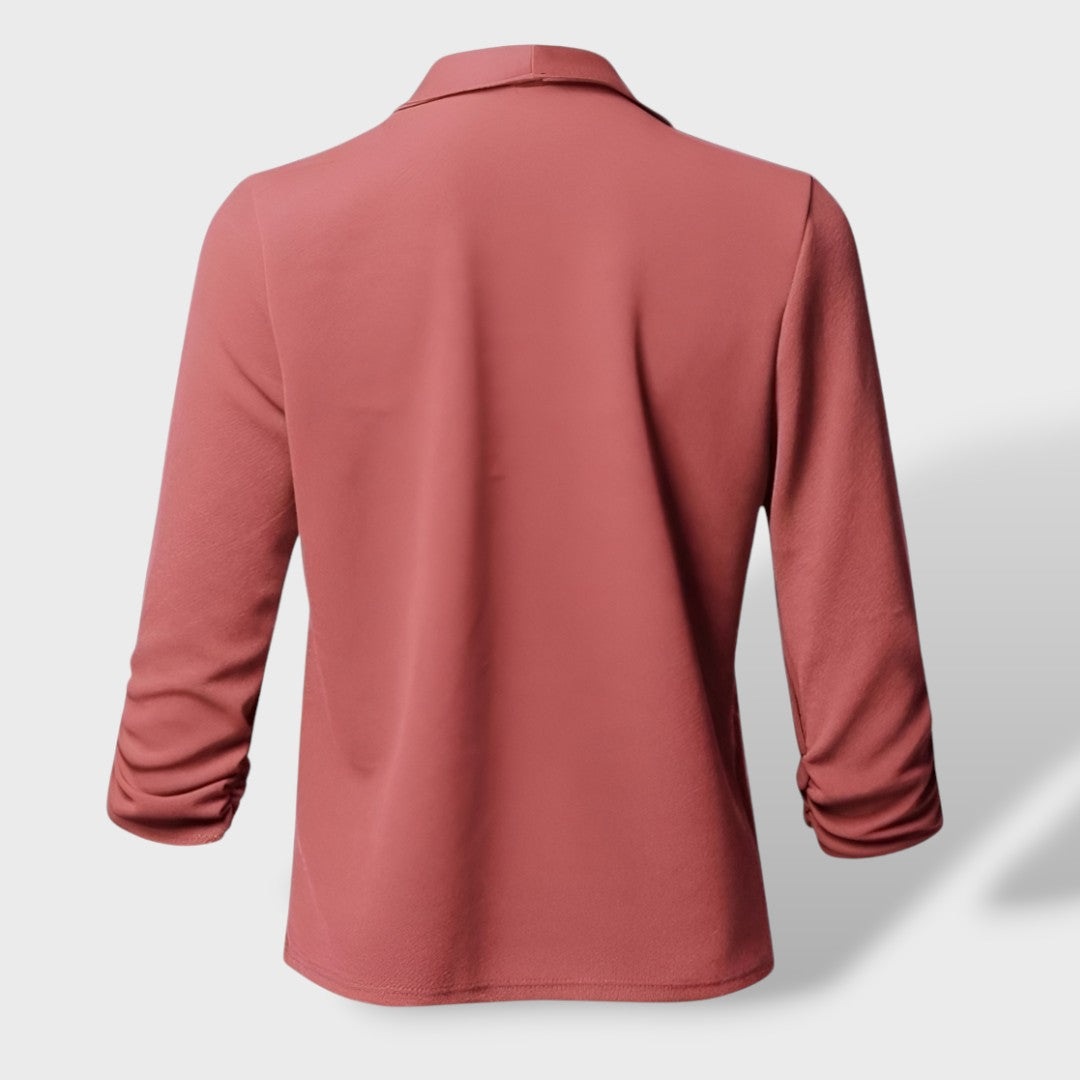 Blazer Mujer Elegante Corte Slim