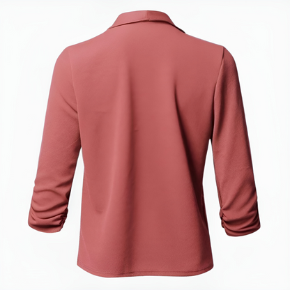 Blazer Mujer Ligero Abierto Manga Larga