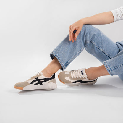 Zapatillas mujer cómodas estilo retro ajustadas