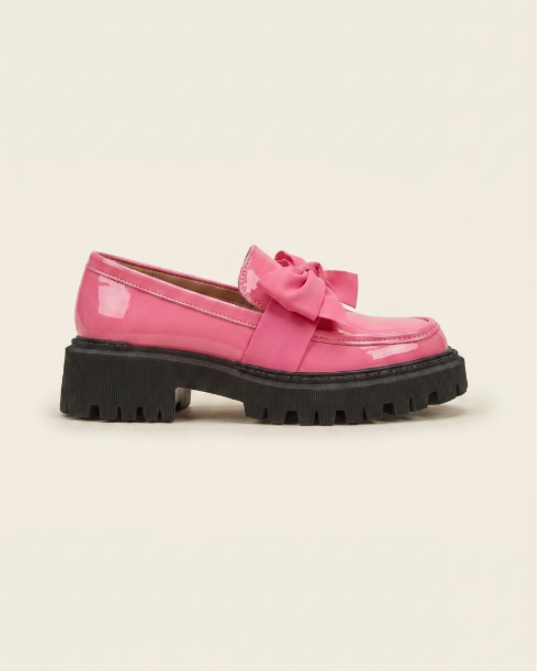 Mocasines Mujer Plataforma con Lazo Decorativo - Mavetta