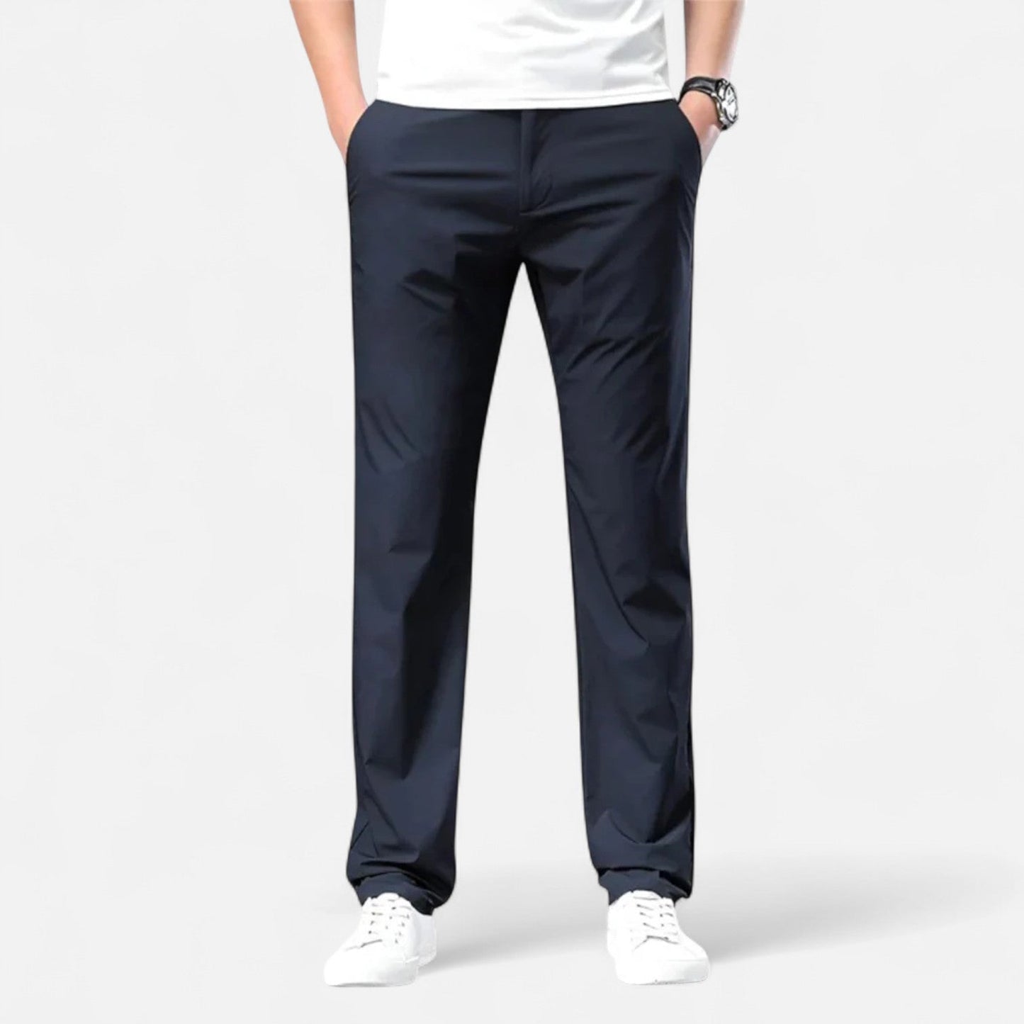 Pantalones Chino Hombre Algodón Comodos Corte Clasico