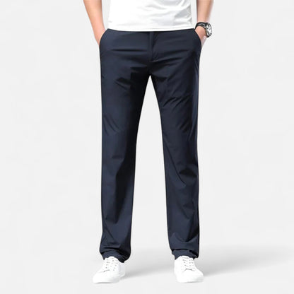 Pantalones Chino Hombre Algodón Comodos Corte Clasico