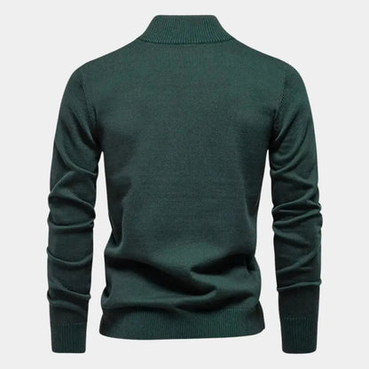 Jersey Hombre Slim Fit Media Cremallera