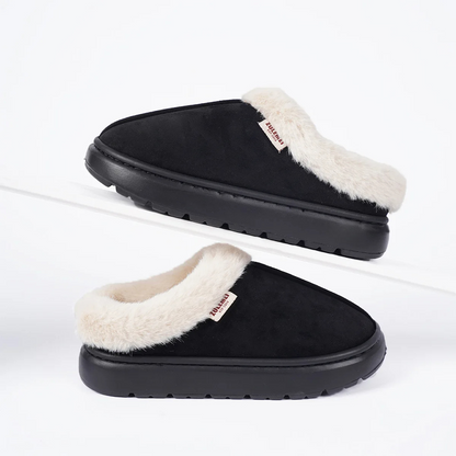 Pantuflas mujer con forro de algodón y suela suave