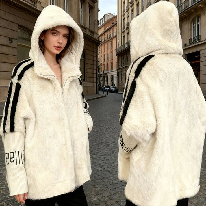 Chaqueta casual Mujer con capucha y cremallera