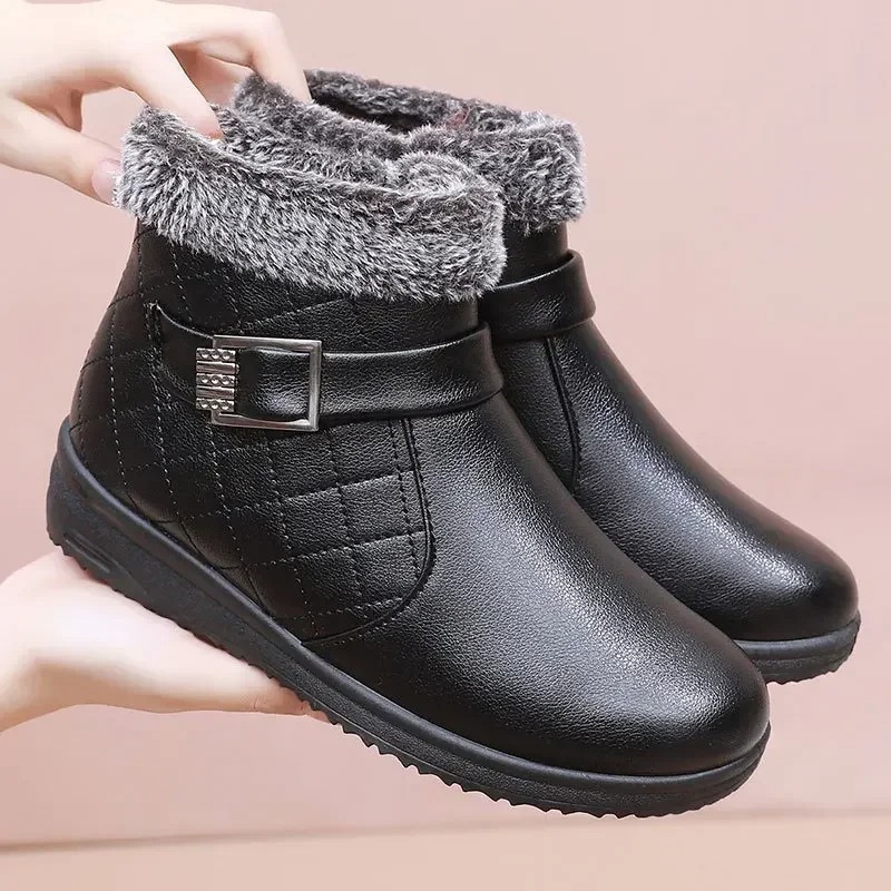 Botines Mujer con Suela Gruesa y Diseño Casual