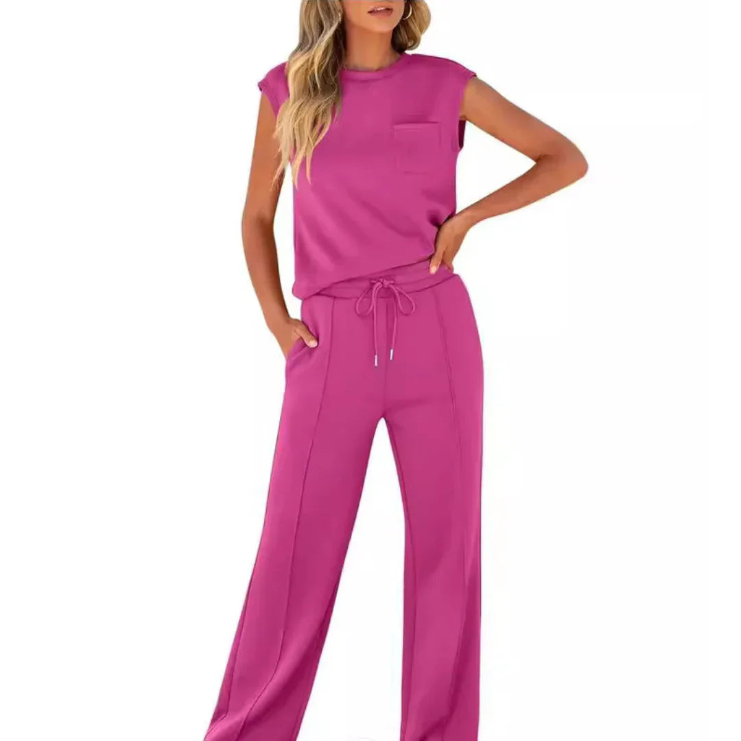Conjunto Mujer de Lino Fresco Estilo Elegante