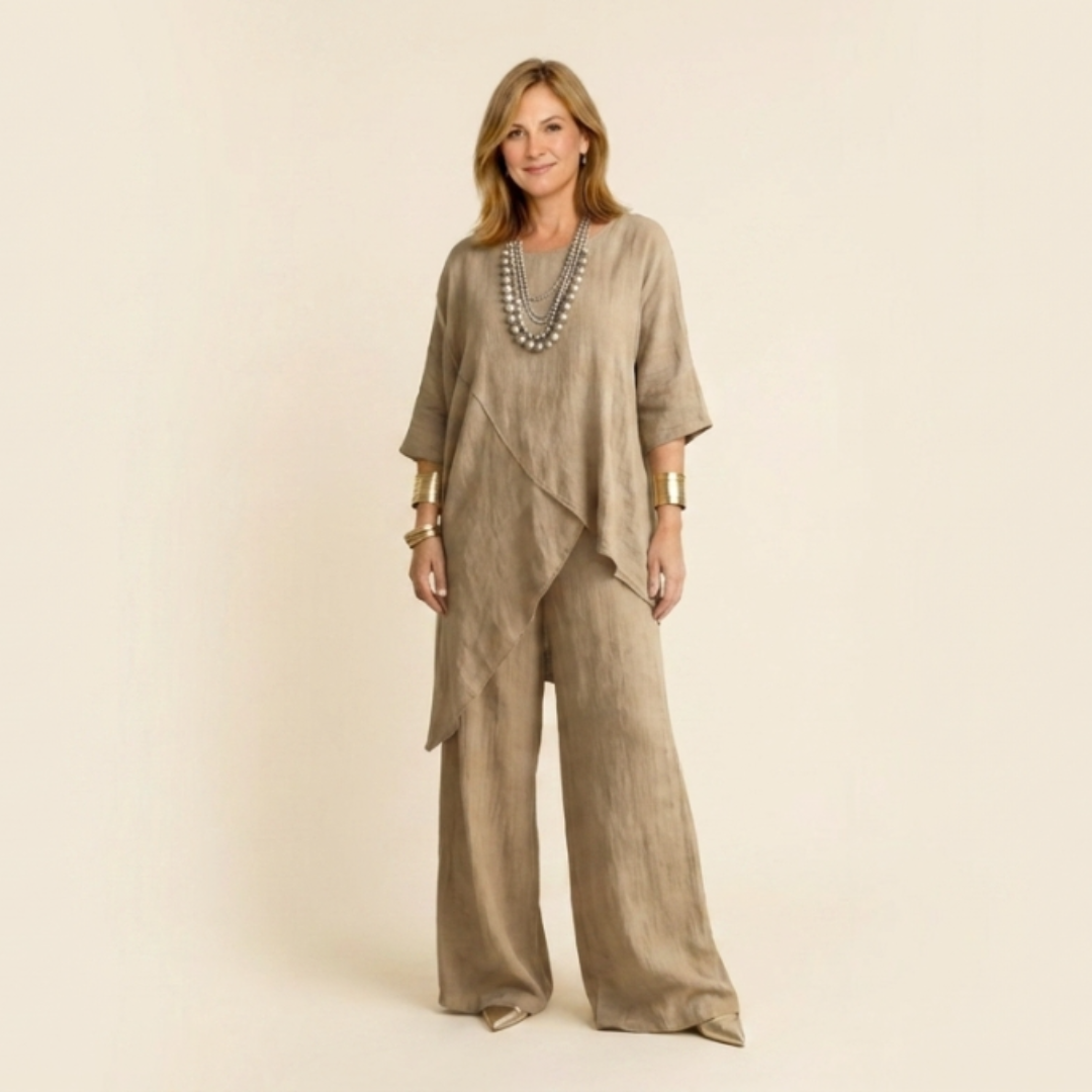 Conjunto Asimétrico Mujer de Dos Piezas - Mavetta