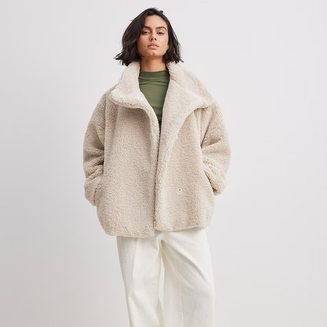 Abrigo Invierno Mujer Oversize Corte Amplio