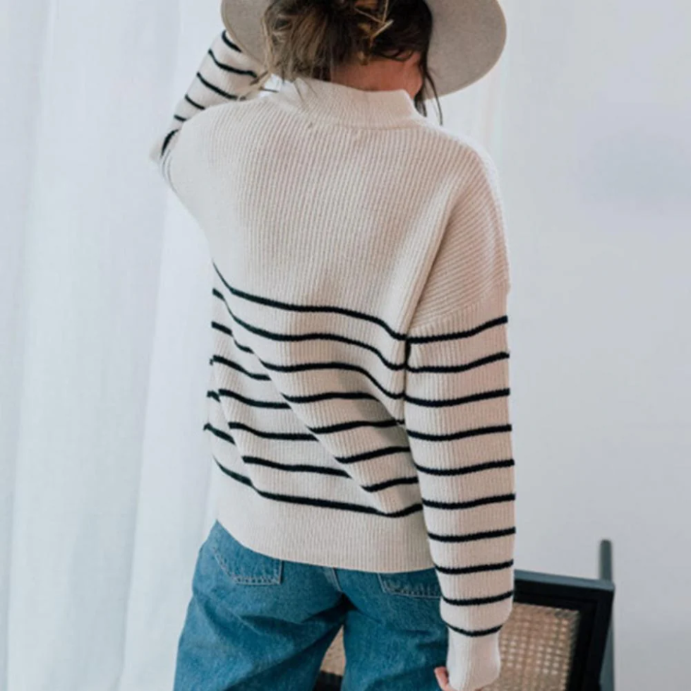 Suéter Mujer de Canalé Ajuste Estilo Casual