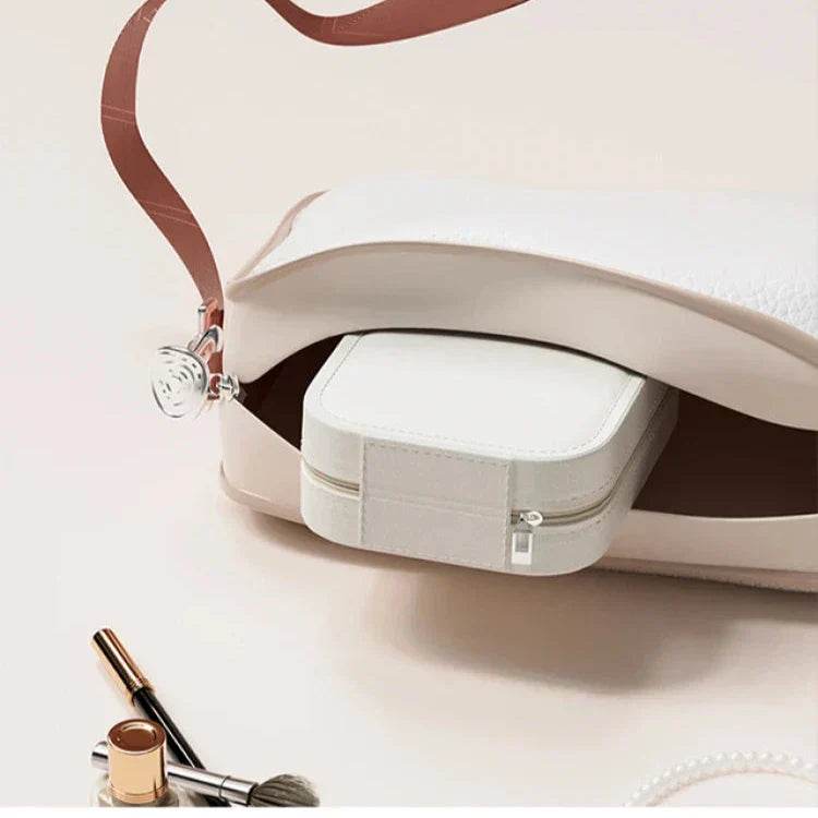 Neceser Maquillaje Portátil con Espejo LED Viaje