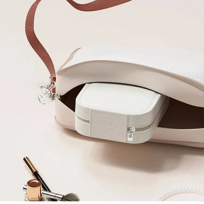 Neceser Maquillaje Portátil con Espejo LED Viaje