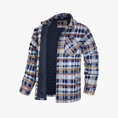 Camisa Hombre de Franela Termica Ajuste Clasico