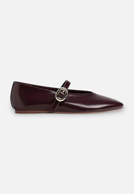 Zapatos Mary Jane Mujer de Piel Sintética Punta Cuadrada Hebilla - Mavetta