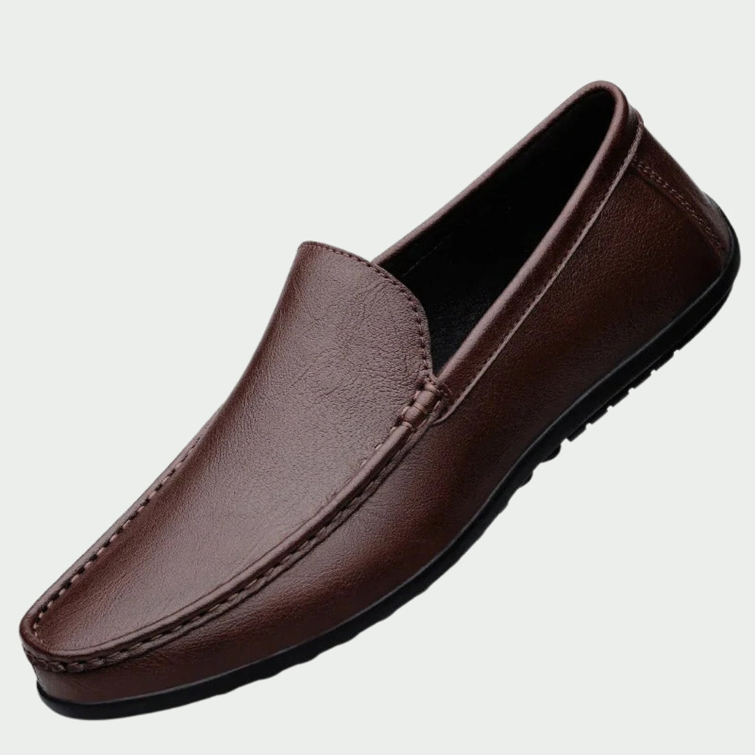 Mocasines Hombre de Cuero Auténtico Clásicos