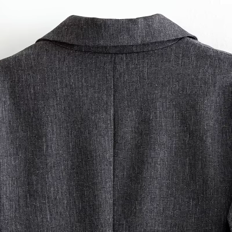 Traje Mujer Blazer Entallado y Pantalón Vestir Elegante