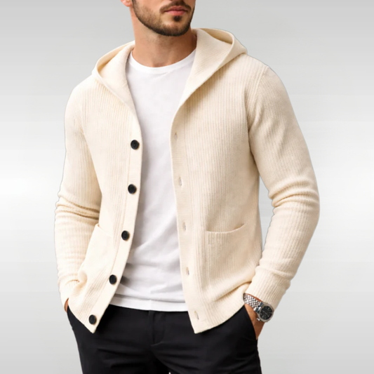 Chaqueta de punto hombre comodidad diaria ajuste relajado - Mavetta