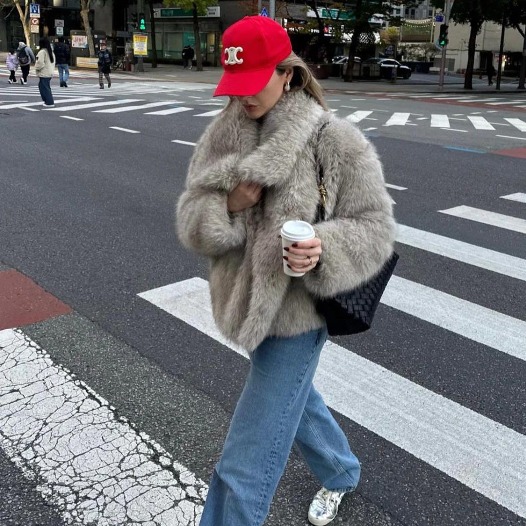 Abrigo Mujer de Lana Corte Elegante