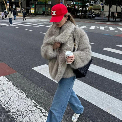 Abrigo Mujer de Lana Corte Elegante