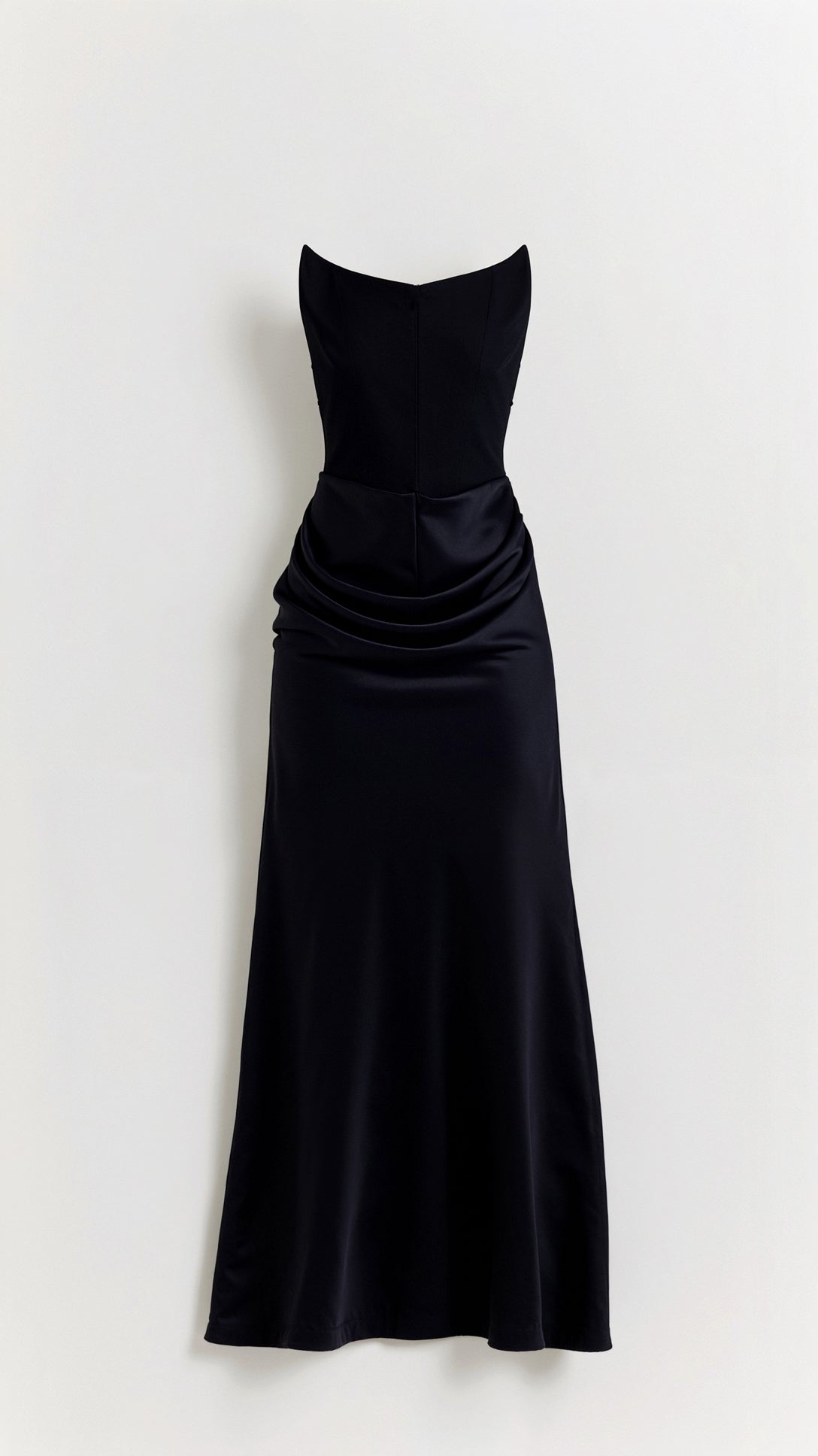 Vestido maxi mujer de boda silueta columna elegante
