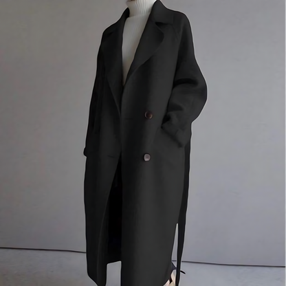 Trench Coat Mujer Ligero Ajuste Clásico