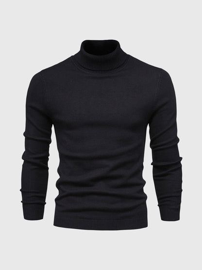 Jersey hombre Cuello alto Slim fit Ajustado
