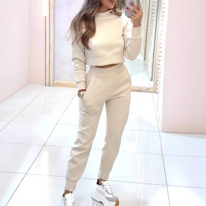 Conjunto Deportivo Mujer Corto y Pantalón Comodo