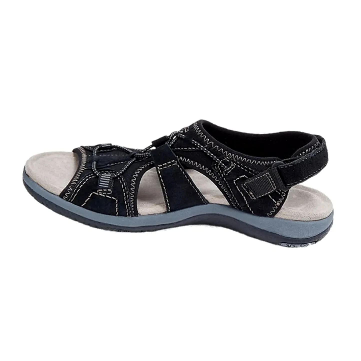 Sandalias Mujer Verano Suela Suave Costuras Decorativas