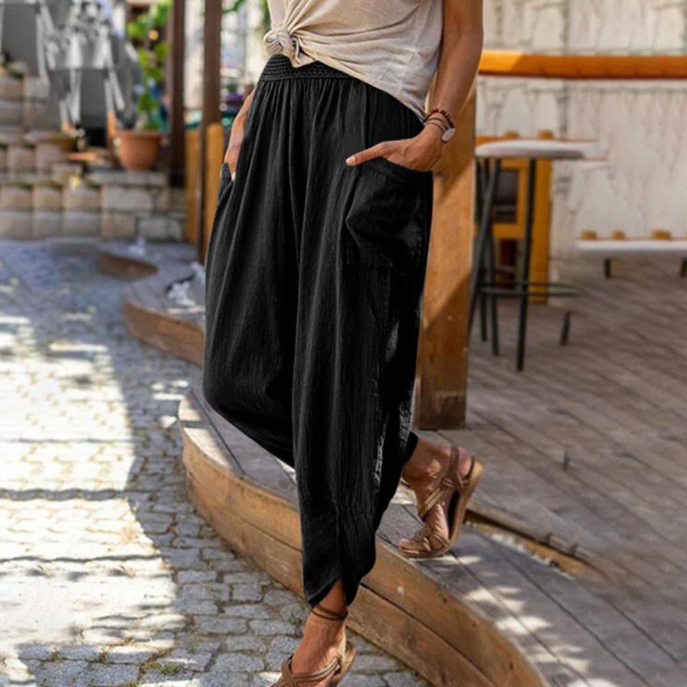 Pantalón Mujer Cómodo Moda Ajuste Regular