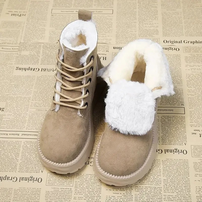 Botines Mujer Impermeables Invierno Plataforma