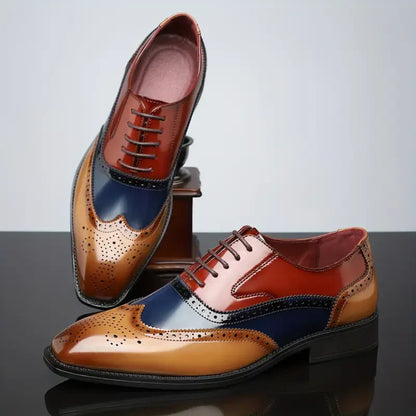 Zapatos Hombre Brogue Estilo Vintage Clásicos
