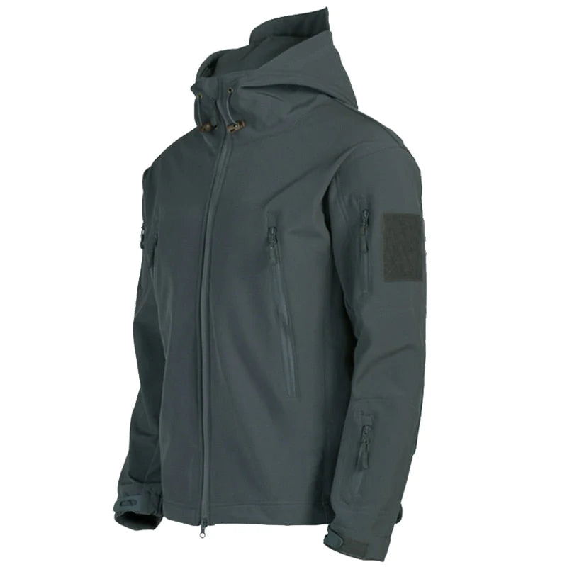 Chaqueta Hombre Impermeable Supervivencia Exterior Resistente