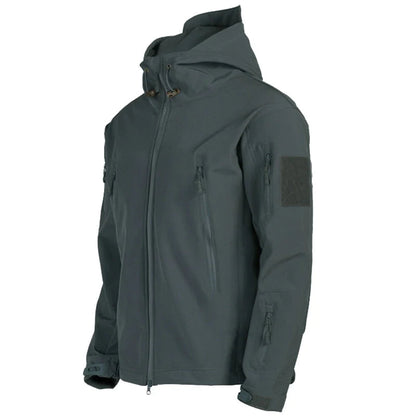 Chaqueta Hombre Impermeable Supervivencia Exterior Resistente