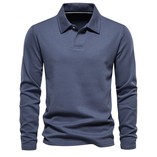 Camisa Hombre Casual Manga Larga Cuello Clasico - Mavetta
