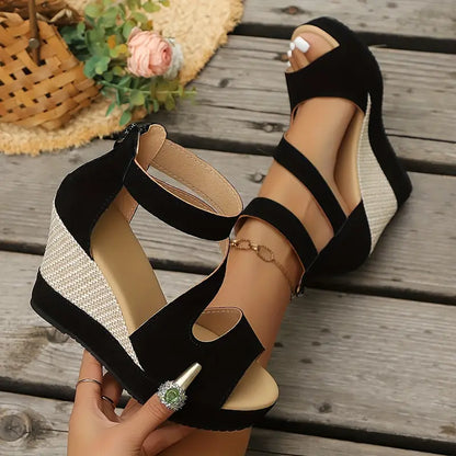 Sandalias Ortopédicas Mujer Cuña Comoda