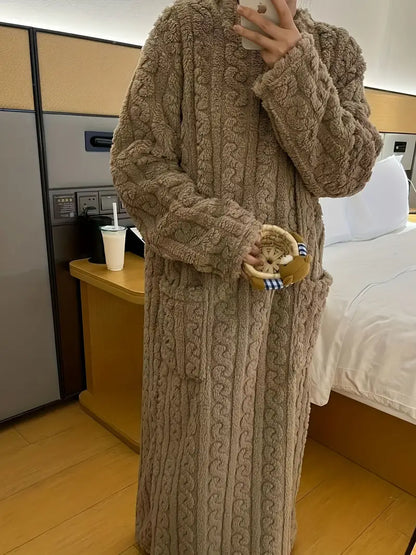 Camisón Mujer de Felpa Suave Confortable