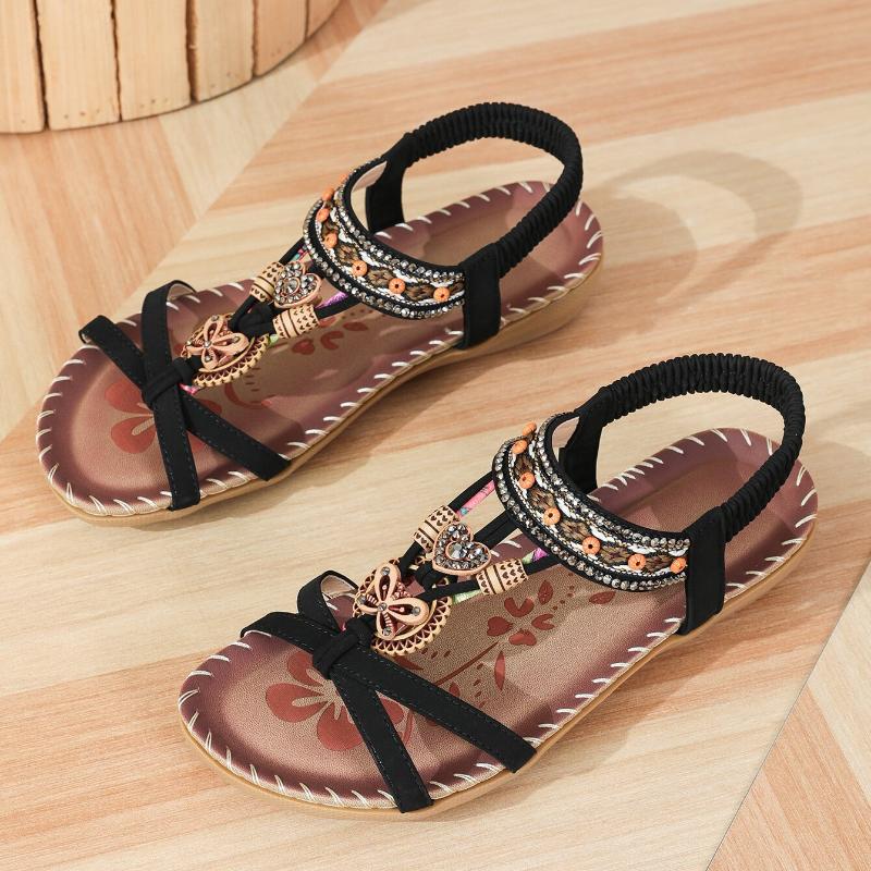 Sandalias ortopédicas mujer estilo ibiza comodidad