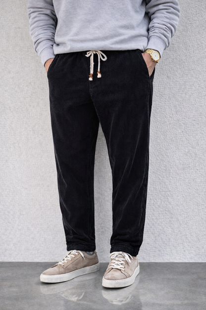 Pantalones Hombre de Pana Comodos Corte Regular