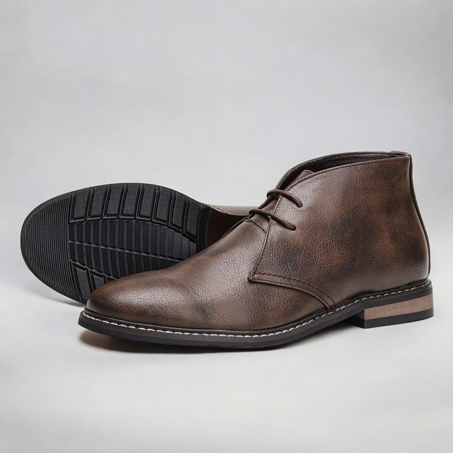 Botas Mujer de Cuero Diseño Clásico Ajuste Clásico