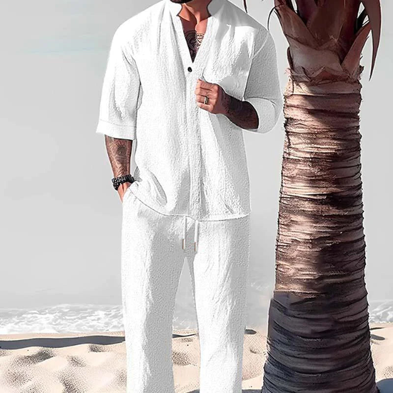 Conjunto Hombre de Lino Casual