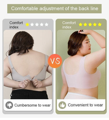 Sujetador Mujer Sin Aros Push Up Soporte Comodo Invisible