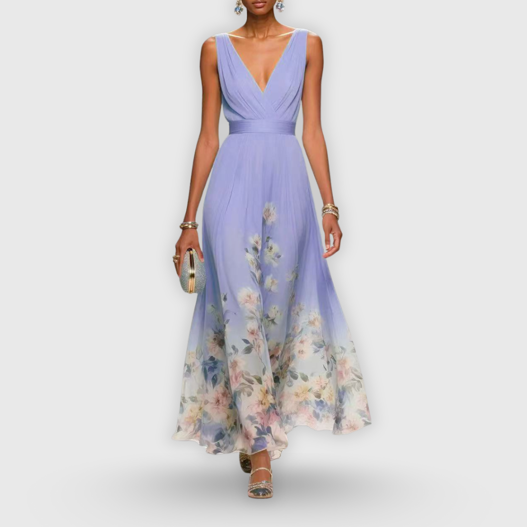 Vestido Veraniego Mujer Tela Ligera Corte Ajustado