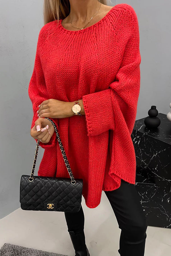 Jersey Mujer de Punto Suave Ajuste Elegante